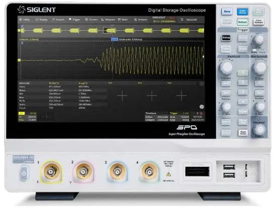 Sds2204x Hd Siglent Digital Oscilloscope New 1