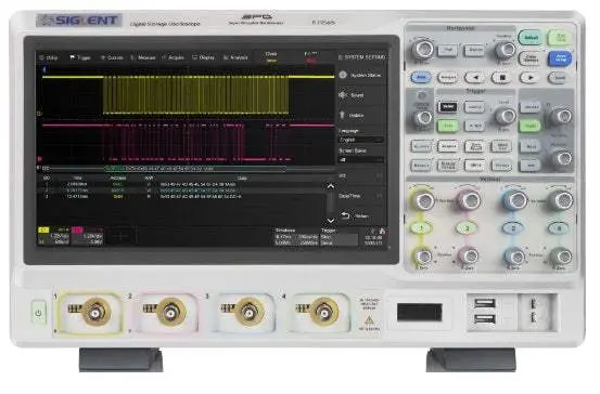 Sds5034x Siglent Digital Oscilloscope New 1