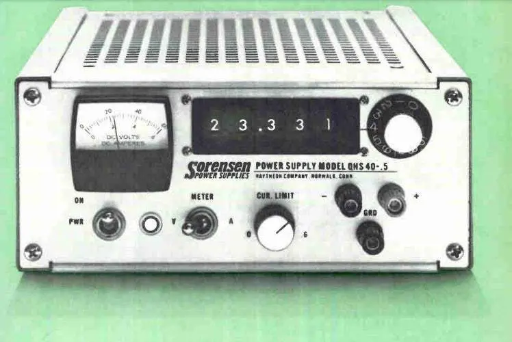 Qhs20-1 Sorensen Dc Power Supply Used 1