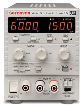 Xel60-1.5P Sorensen Dc Power Supply Used 1
