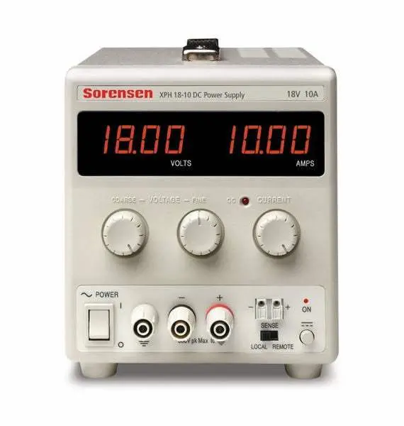 Xph18-10 Sorensen Dc Power Supply Used 1