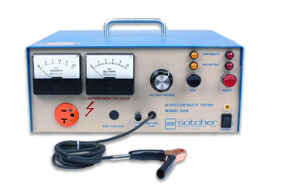 566 Sotcher Measurement Ground Tester Used 1
