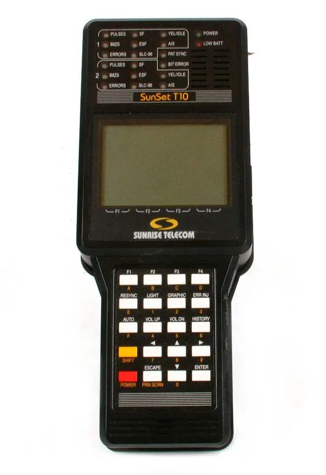 Sunset T10 Sunrise Telecom Communication Analyzer Used 1