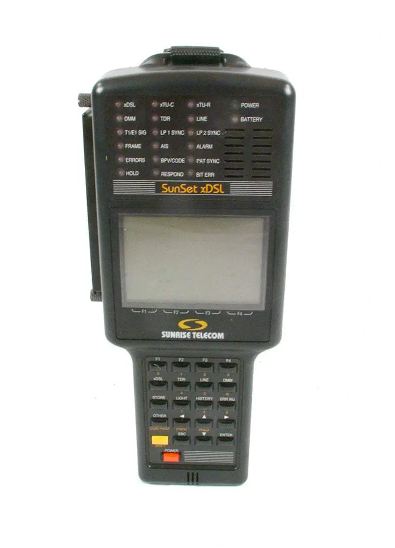 Xdsl Sunrise Telecom Communication Analyzer Used 1