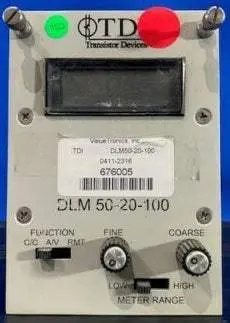 Dlm50-20-100 Tdi Dc Electronic Load Used 1