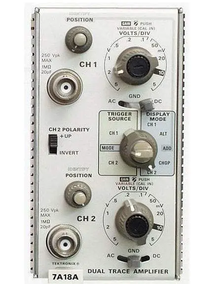 7A18a Tektronix Analog Oscilloscope Used 1
