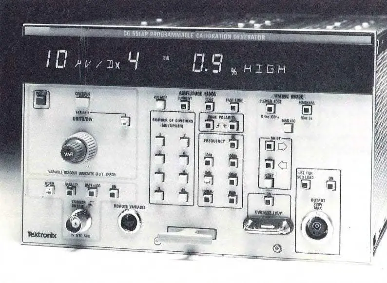Cg551ap Tektronix Generator Used 1