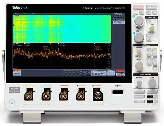 Mdo34 3-Bw-350 Tektronix Mixed Domain Oscilloscope New 1