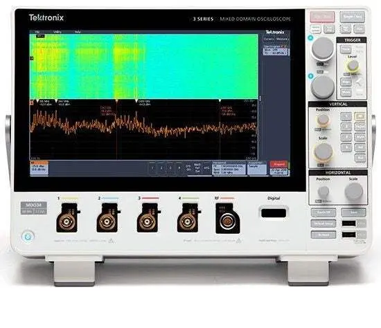 Mdo34 3-Bw-500 Tektronix Mixed Domain Oscilloscope Used 1