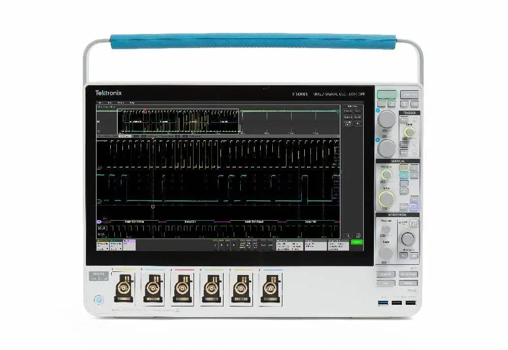 Mso56 5-Bw-2000 Tektronix Mixed Signal Oscilloscope Used 1