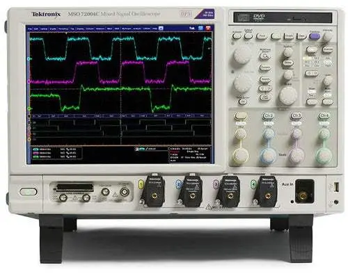 Mso71254c Tektronix Mixed Signal Oscilloscope Used 1