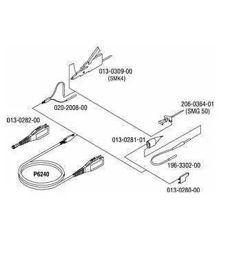 P6240 Tektronix Active Probe Used 1
