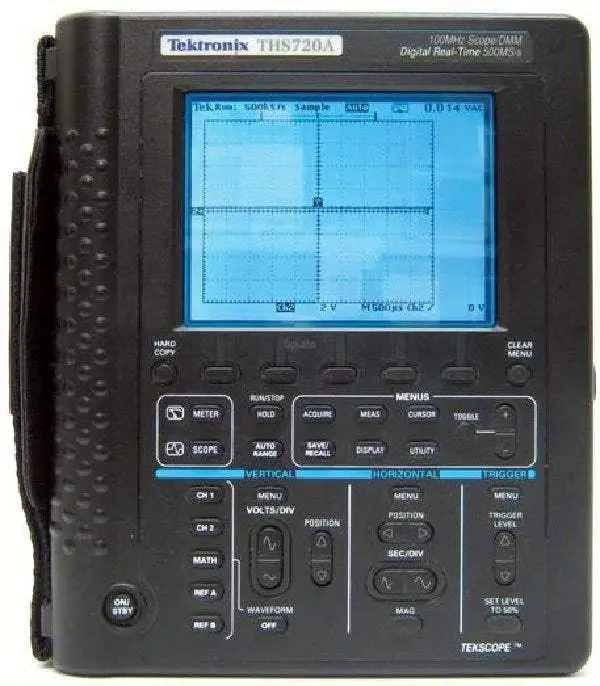 Ths720a Tektronix Handheld Digital Oscilloscope Used 1