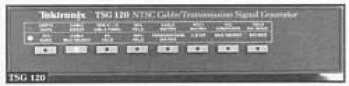 Tsg120 Tektronix Tv Generator Used 1