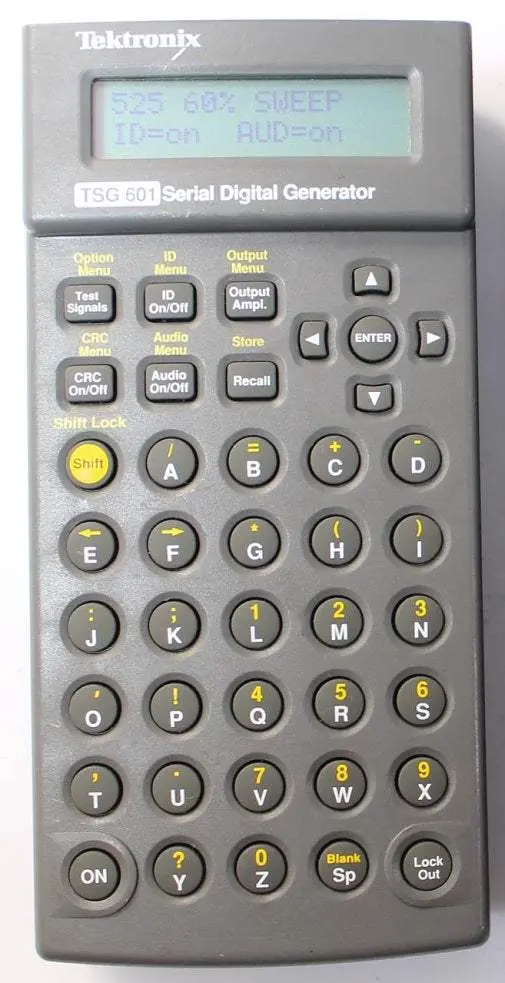 Tsg601 Tektronix Tv Generator Used 1