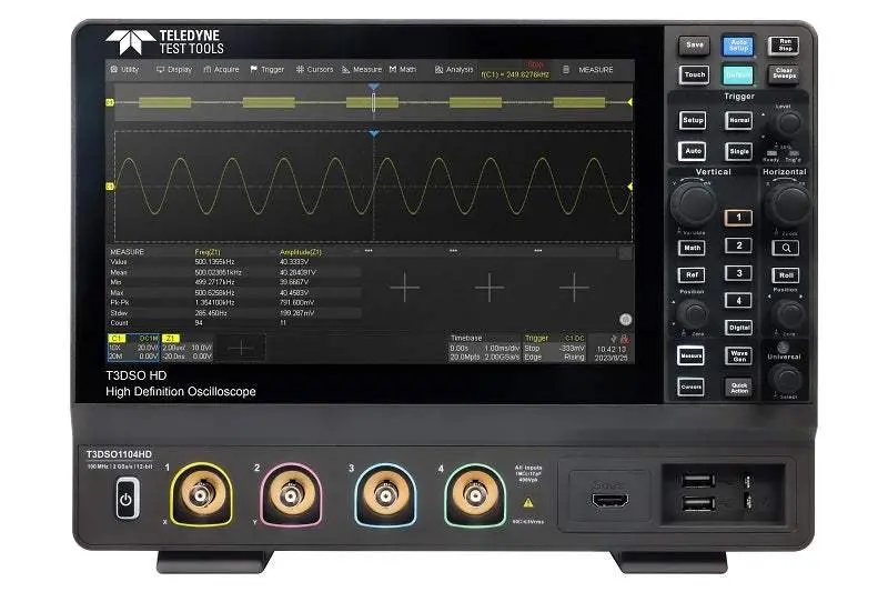 T3dso1104hd Teledyne Lecroy Digital Oscilloscope New 1