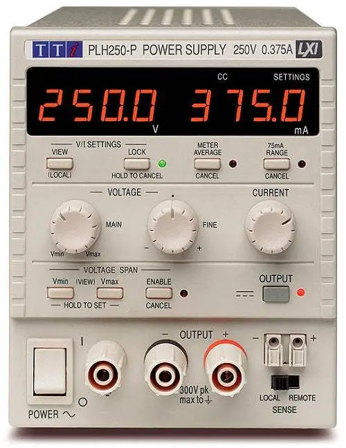 Plh250 Thurlby Thandar Instruments Dc Power Supply New 1
