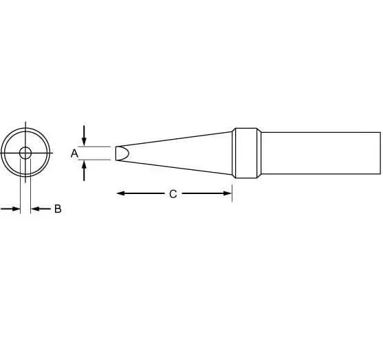 Ptbb8 Weller Soldering Tip New 1