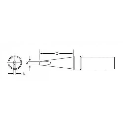 Ptd7 Weller Soldering Tip New 1