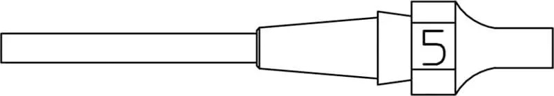 T0051325599 Weller Desoldering Nozzle New 1