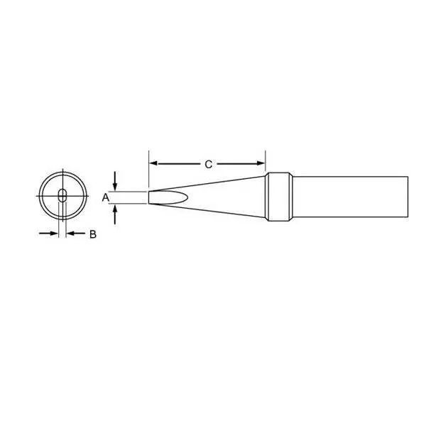 Tptb7 Weller Soldering Tip New 1