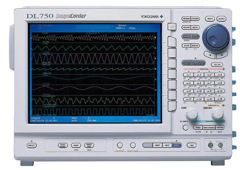 Dl750 Yokogawa Digital Oscilloscope Used 1