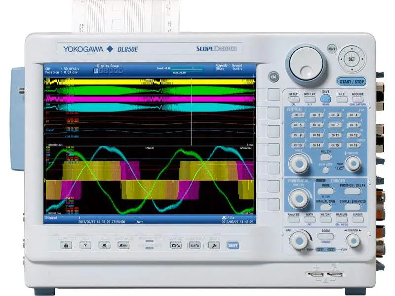 Dl850e Yokogawa Data Logger Used 1