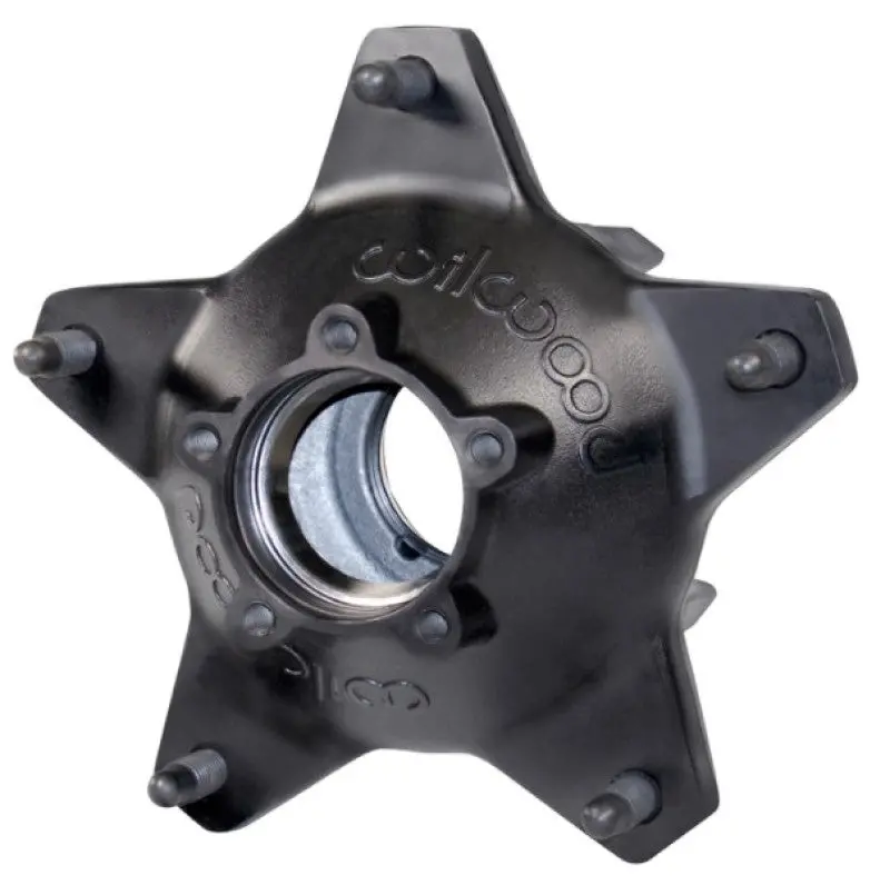 Wilwood Hub-Starlite 55 Rear Brake Hub – Standard Offset, 5/8" C-Studs, Black Finish 1