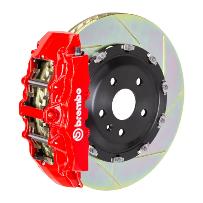 Brembo Gt Big Brake Kit – Front 6-Piston Calipers With 380X34Mm Two-Piece Slotted Rotors For 2015–2018 Bmw M3 (Cc Brake Equipped) 1