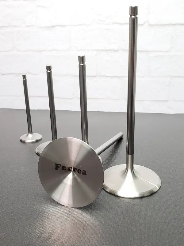 Ferrea Titanium Intake Valve – 2.1" Diameter, 11/32" Stem, 5.285" Length, 0.29" Thickness (Single, Driver-Side Only) For Small-Block Chevy/Chrysler/Ford 1