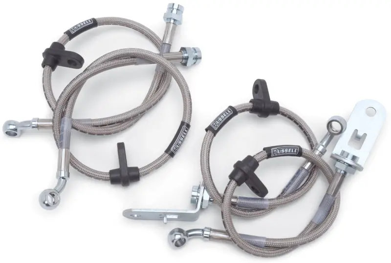Russell Performance Stainless Steel Brake Line Kit – 5-Line System For 1994–1995 Ford Mustang Cobra 1