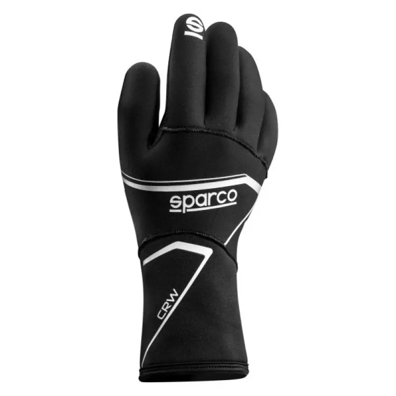 Sparco Crw Racing Gloves – Black, Size S, Flame-Resistant & Ergonomic Fit 1
