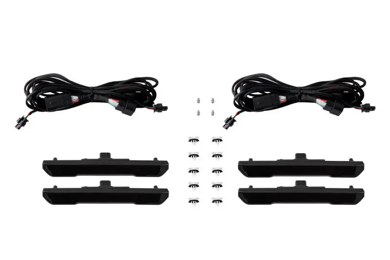 Diode Dynamics Led Sequential Sidemarker Kit For 2024 Gmc Sierra And Canyon – Smoked Lens Finish 1