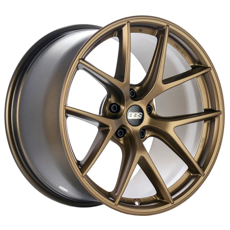 Bbs Ci-R Satin Bronze Forged Wheel – 19X8.5", +65.5Mm Offset, Zero-Face Design 1