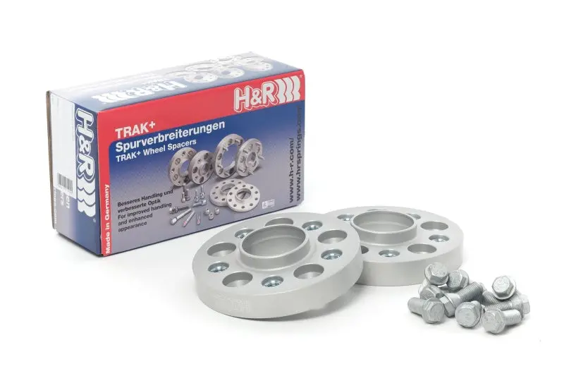 H&R Trak+ 20Mm Wheel Spacer Adapters – 4X100 Pcd, 57.1Mm Center Bore, M14X1.5 Thread 1