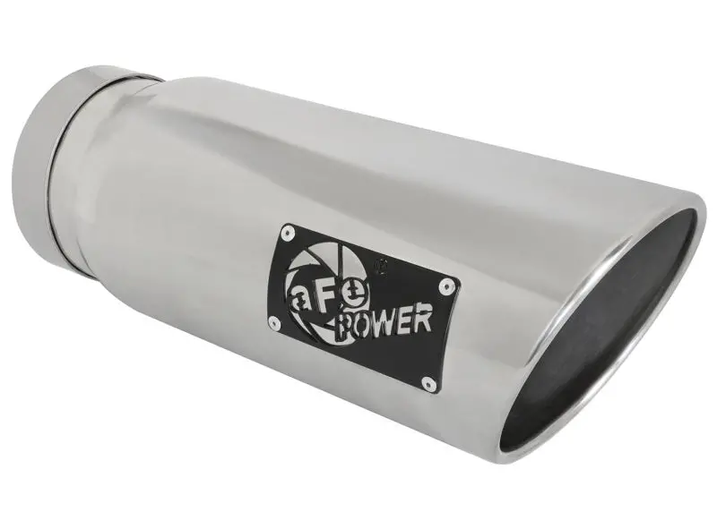 Afe Mach Force Xp Exhaust Tip – Polished Stainless Steel, 5" Inlet × 6" Outlet × 15" Length 1