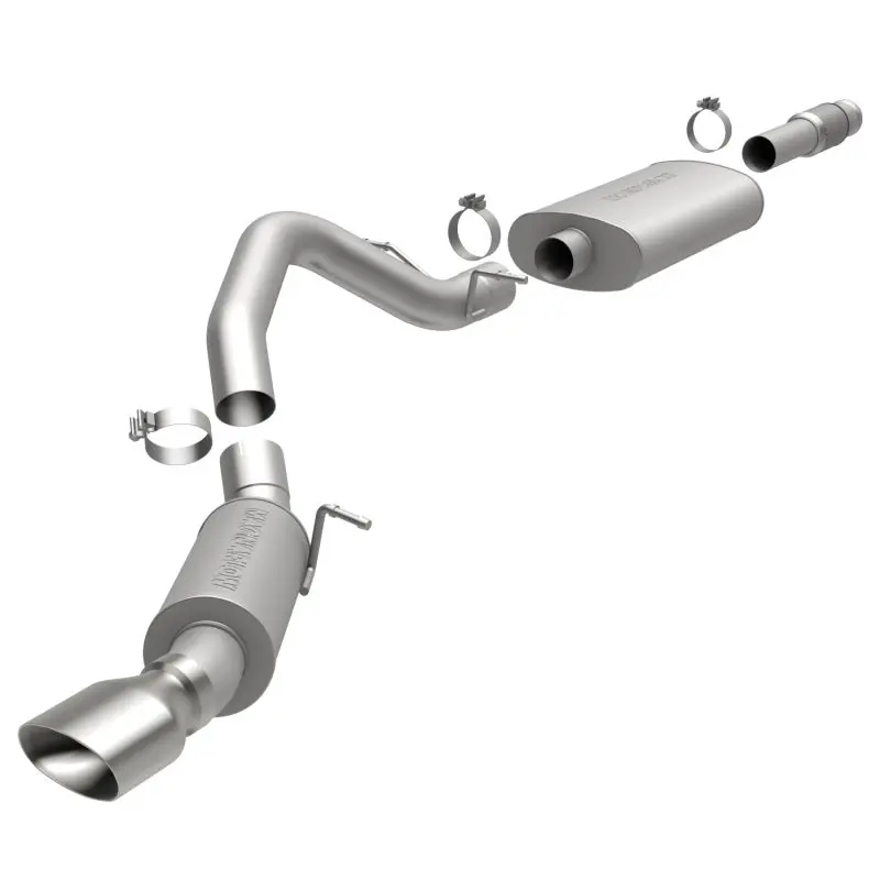 Magnaflow Cat-Back Exhaust System – Single Rear Exit, Straight-Pipe Design For 2011–2012 Cadillac Escalade 6.2L V8 1