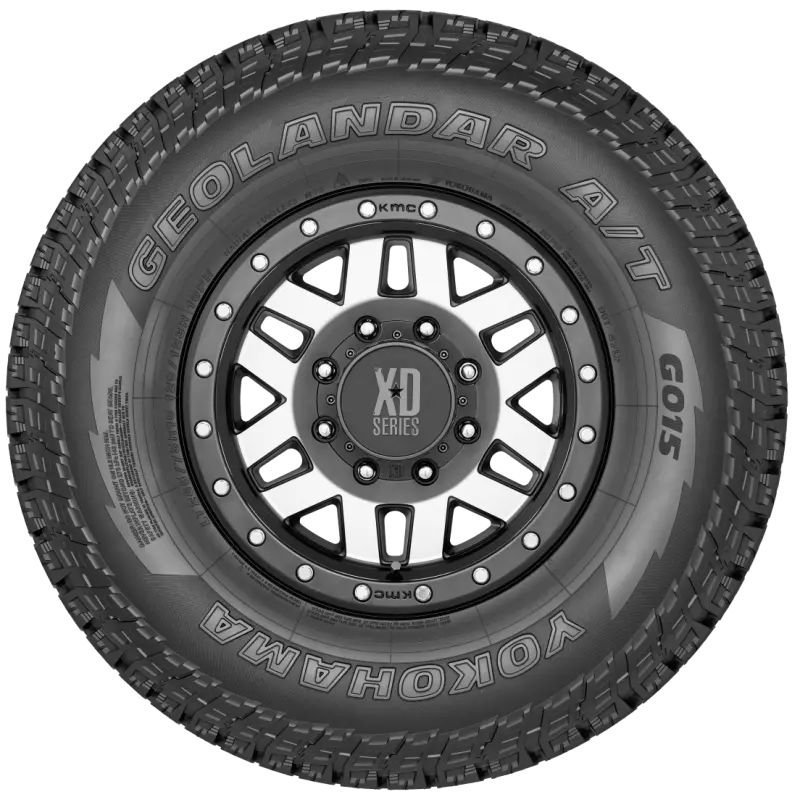 Yokohama Geolandar A/T G015 Lt325/60R20 All-Terrain Tire – Load Range E, 121/118S Speed Rating 1
