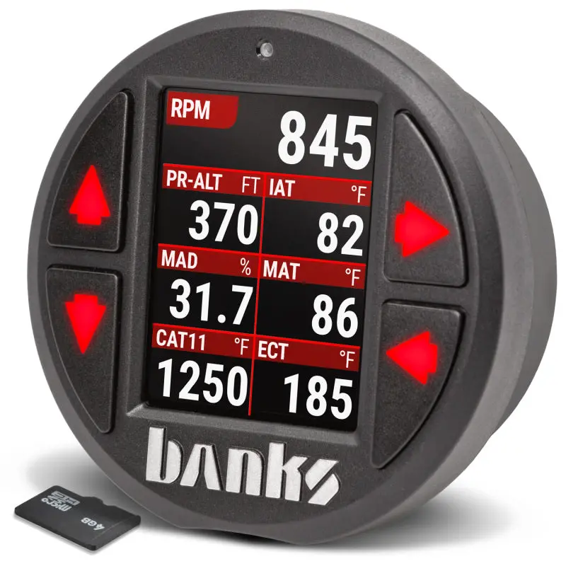 Banks Power Idash Data Pro — Universal Can-Based Standalone Gauge System (2008 And Newer Vehicles) 1