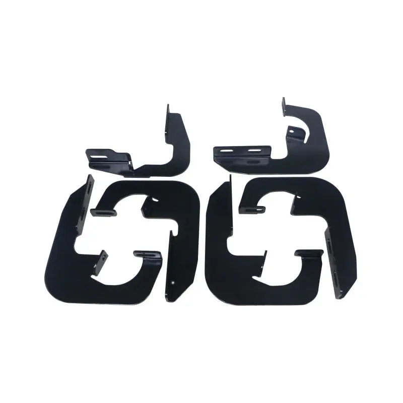 Westin Black Running Board Mounting Kit For 2007–2013 Chevrolet Silverado 1500 Extended Cab 1