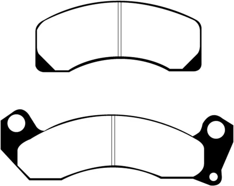Ebc Greenstuff Front Brake Pads For 1987–1991 Ford Country Squire (5.0L V8) 1