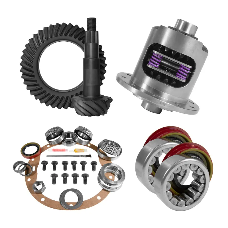 Yukon Positraction Ring & Pinion Install Kit – 3.73 Ratio, 30-Spline, Includes Bearings And Seals For Gm 8.5-Inch Rear Axles 1