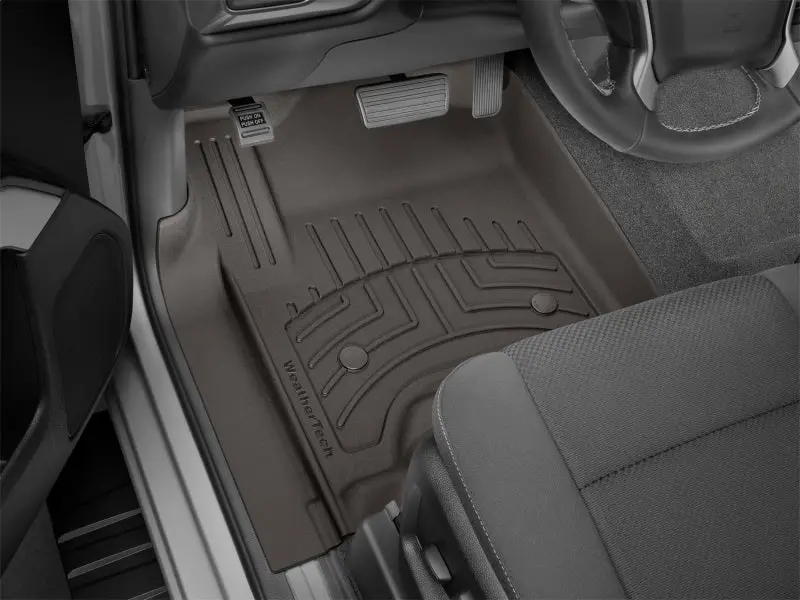 Weathertech Front Floorliner Hp — Cocoa Color, Designed For 2015–2019 Subaru Legacy 1