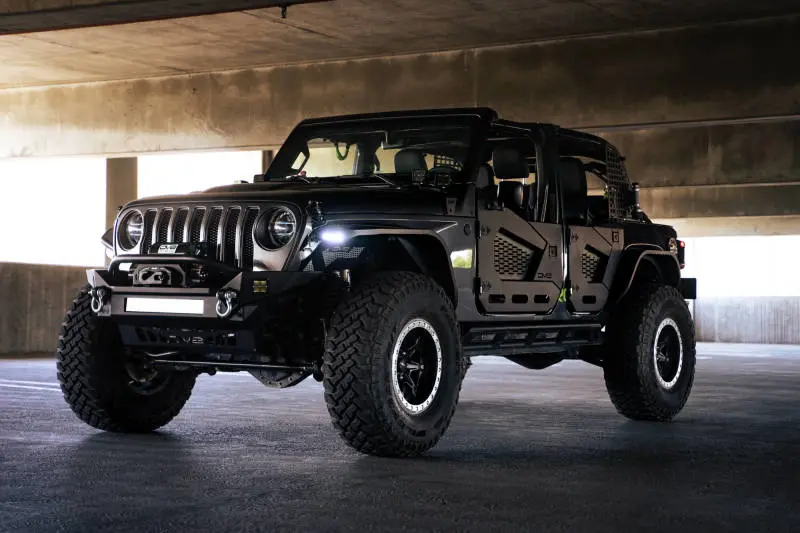 Dv8 Off-Road Slim Fender Flares – Lightweight Bolt-On Kit For 2018–2023 Jeep Wrangler Jl 1