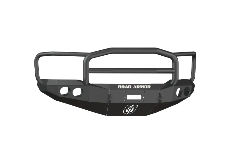 Road Armor Stealth Front Winch Bumper With Lonestar Guard For 1999–2004 Ford F-250 – Textured Black Finish 1