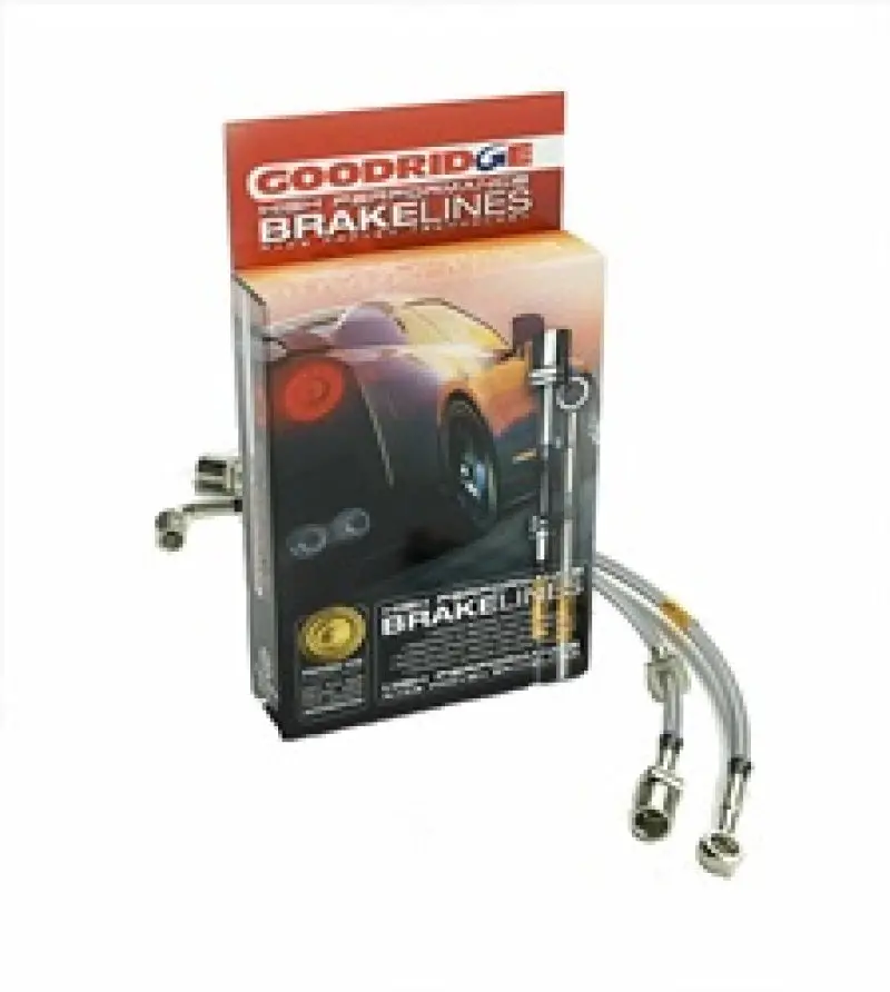 Goodridge 04-08 Acura Tl (W/Manual Transmission / Brembo Brakes) Stainless Steel Brake Line Kit 2