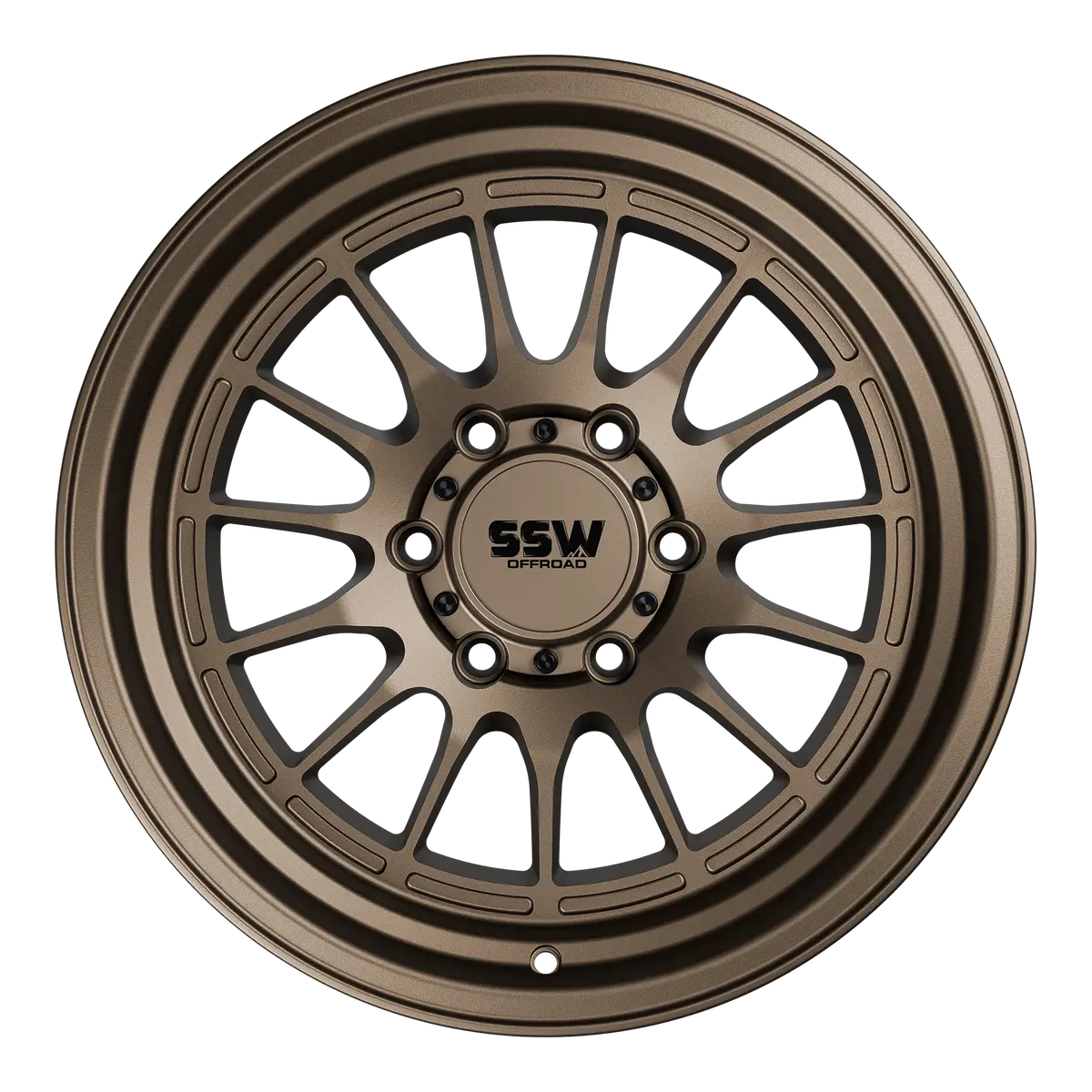 Dakar / Matte Bronze / 17X9.0 +0 1