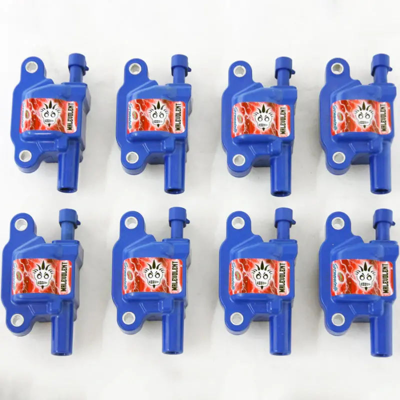 Granatelli Lt Malevolent Coil Pack Set For Gm 2014–2023 V8 Engines – Blue, 8-Pack 1
