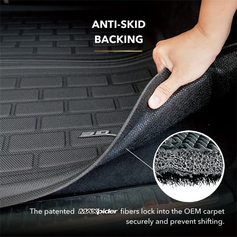 3D Maxpider Kagu Premium Cargo Liner For 2023–2024 Mercedes-Benz Gle Coupe – Black 1