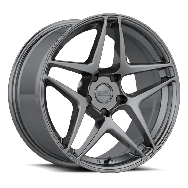 Kansei K15G Astro Forged Alloy Wheel – 18X9.5", 5X120Mm, 35Mm Offset, 72.56Mm Bore, Gunmetal Finish 1